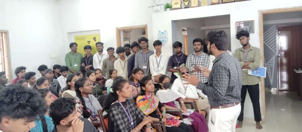 Students from Dhanalakshmi Srinivasan College of Engineering visited our company for an iV